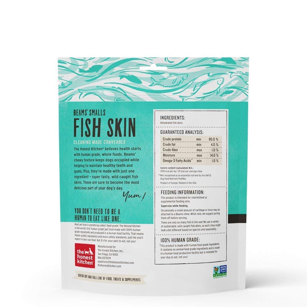 Ingredientes simples de Ocean Chews, sin granos para perros sensibles