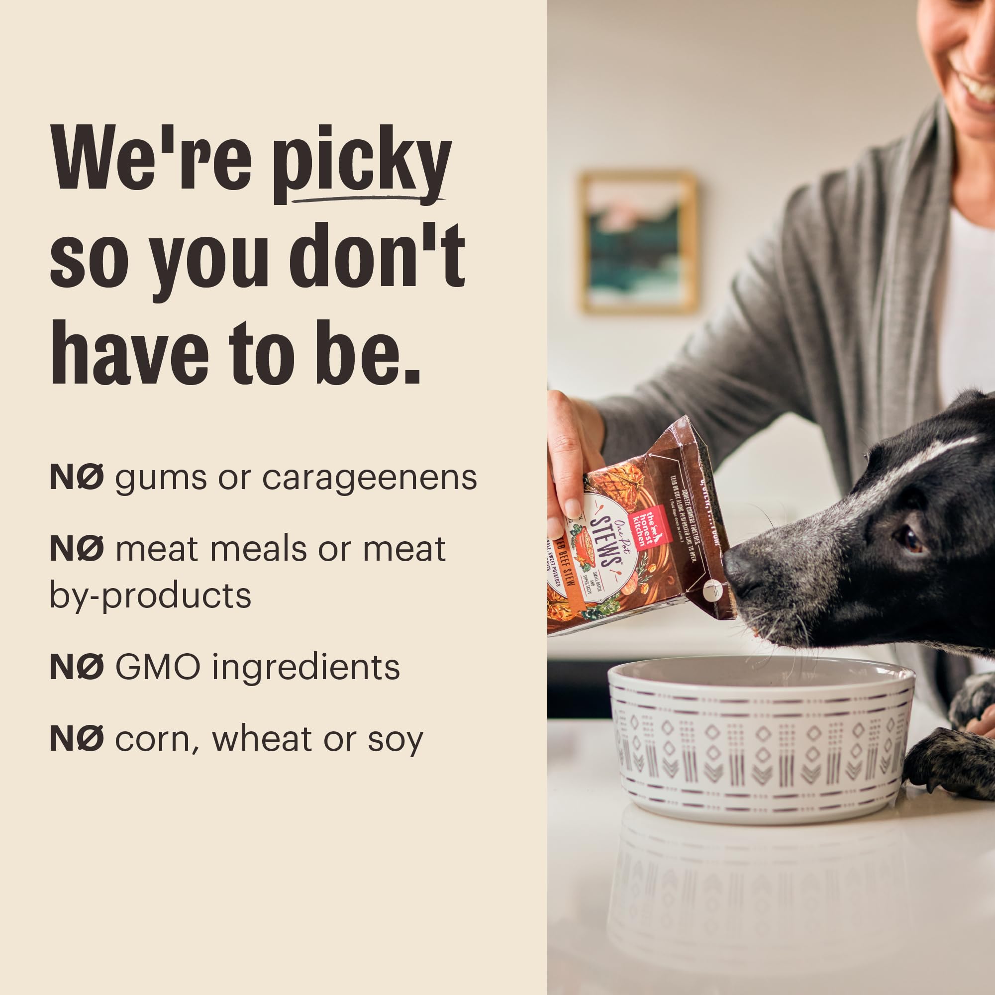 The Honest Kitchen One Pot Stew: ingredientes de calidad humana sin rellenos.