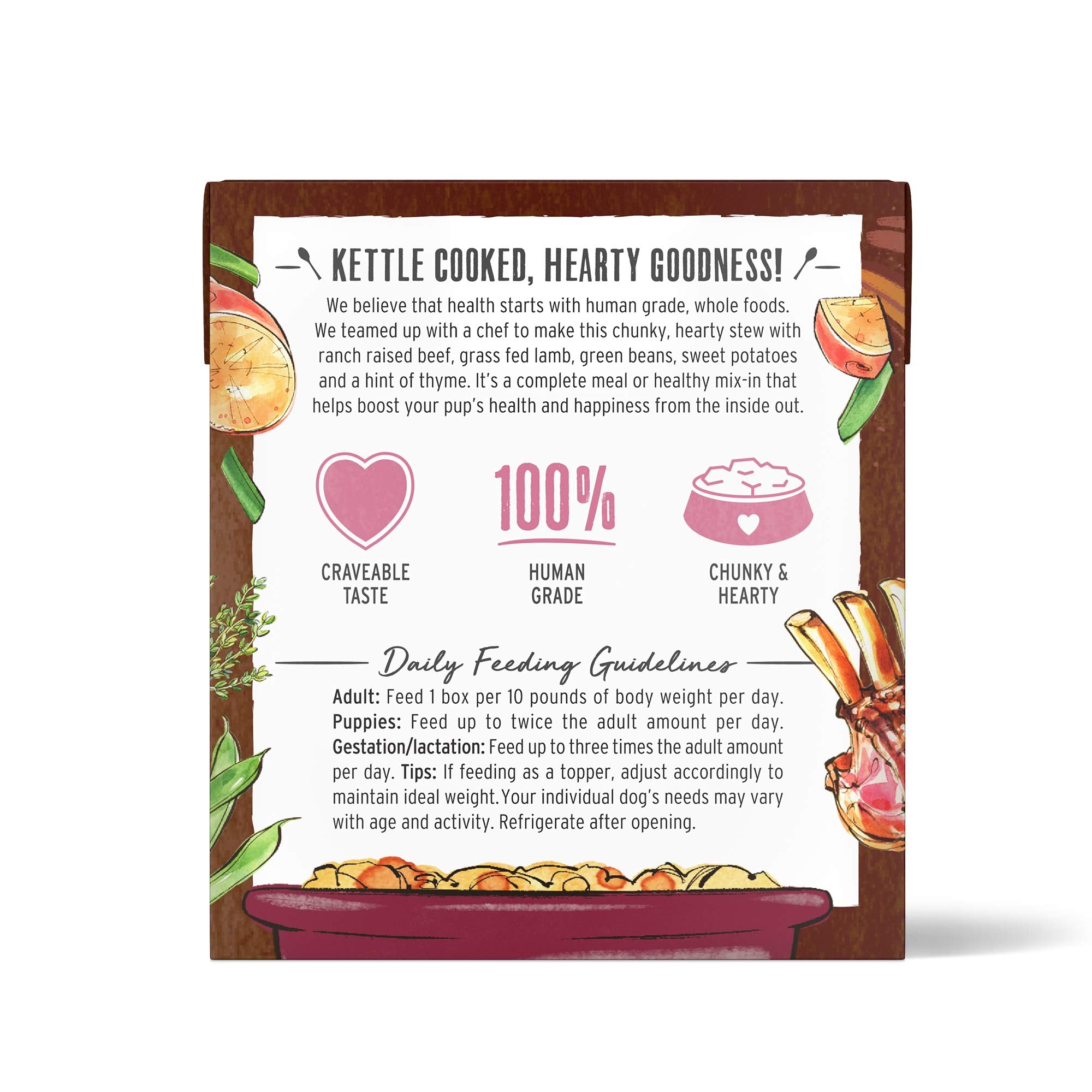 The Honest Kitchen One Pot Stews cocción casera con verduras nutritivas