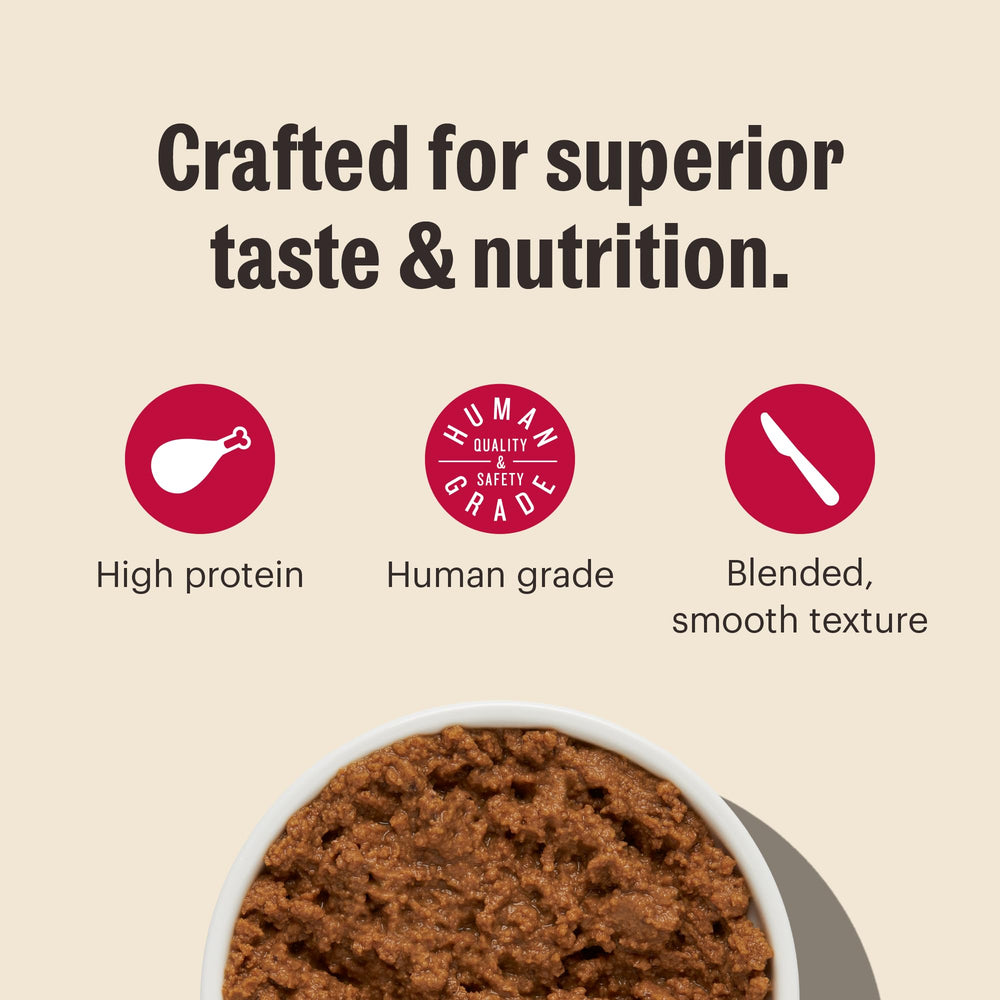 The Honest Kitchen pate-gato-ingredientes-calidad-alta pollo criado sin jaula