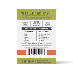 The Honest Kitchen Pour Overs con verduras frescas, ingredientes naturales.