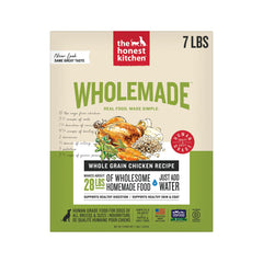 The Honest Kitchen Wholemade deshidratado con pollo para perros, listo para rehidratar