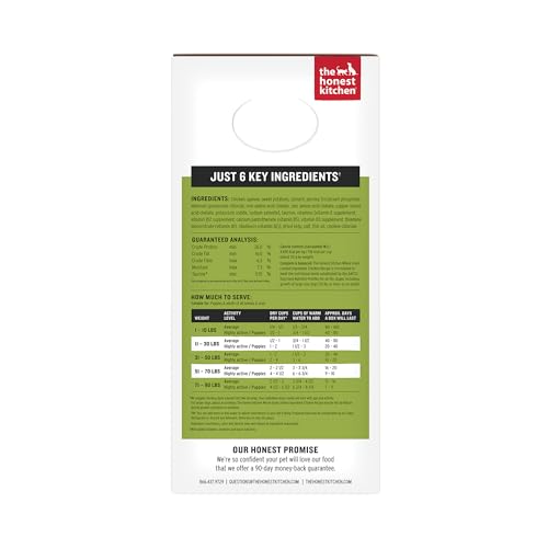 The Honest Kitchen Wholemade con ingredientes limitados para perros sensibles