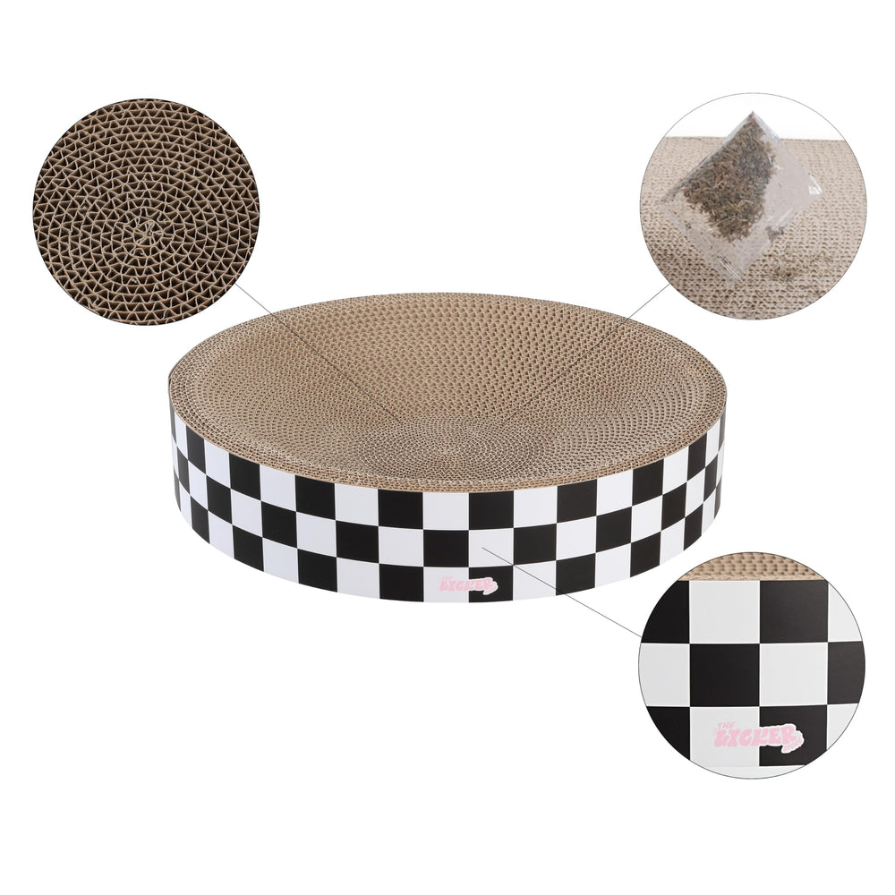 THE LICKER STORE CSR1010F Nelson protege muebles y suelos al canalizar el rascado.