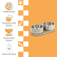 THE LICKER STORE DBL1000E cuenco de 12 onzas para raciones diarias del animal.