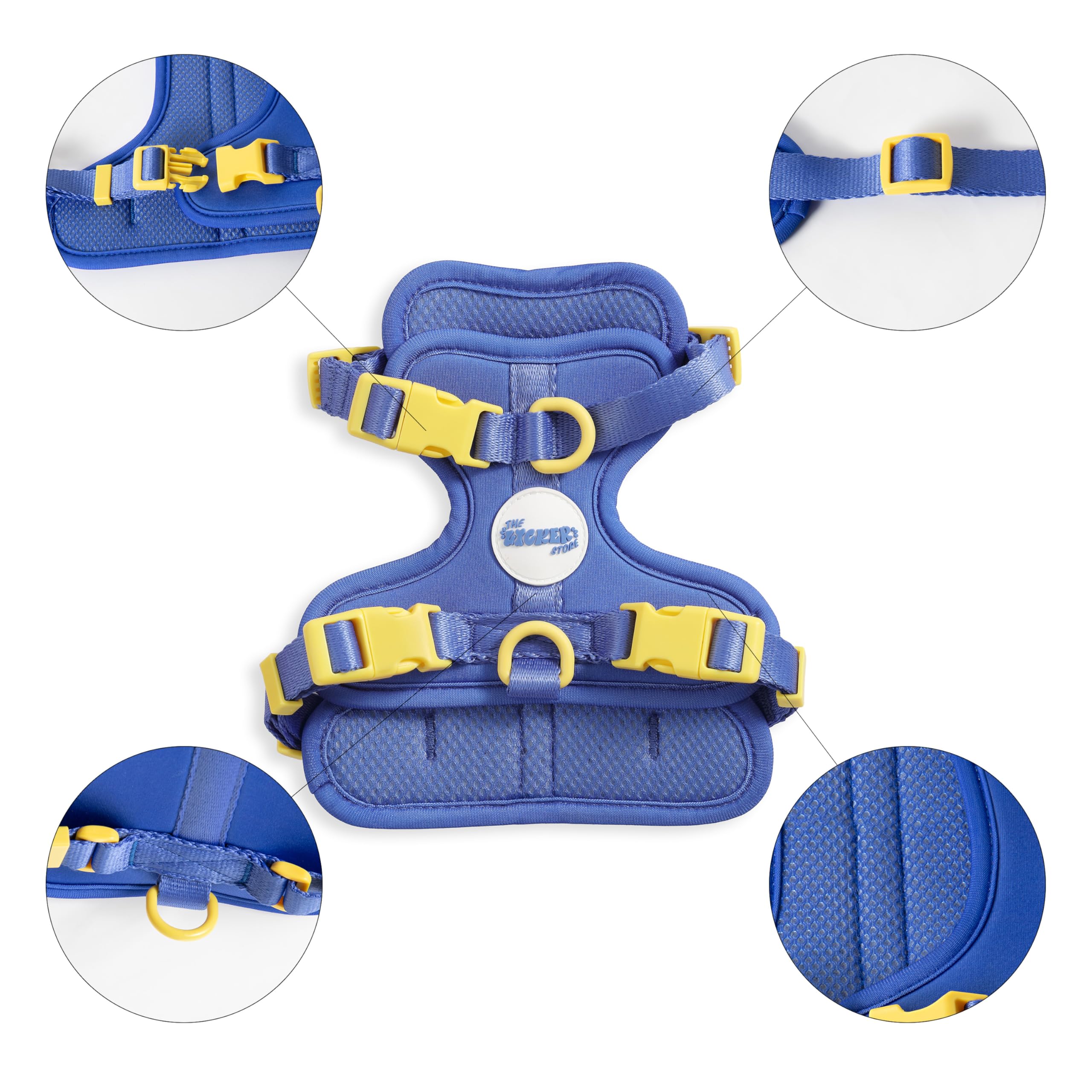 THE LICKER STORE HNS1000C arnés, dorso ventilado, mejor transpiración en paseos