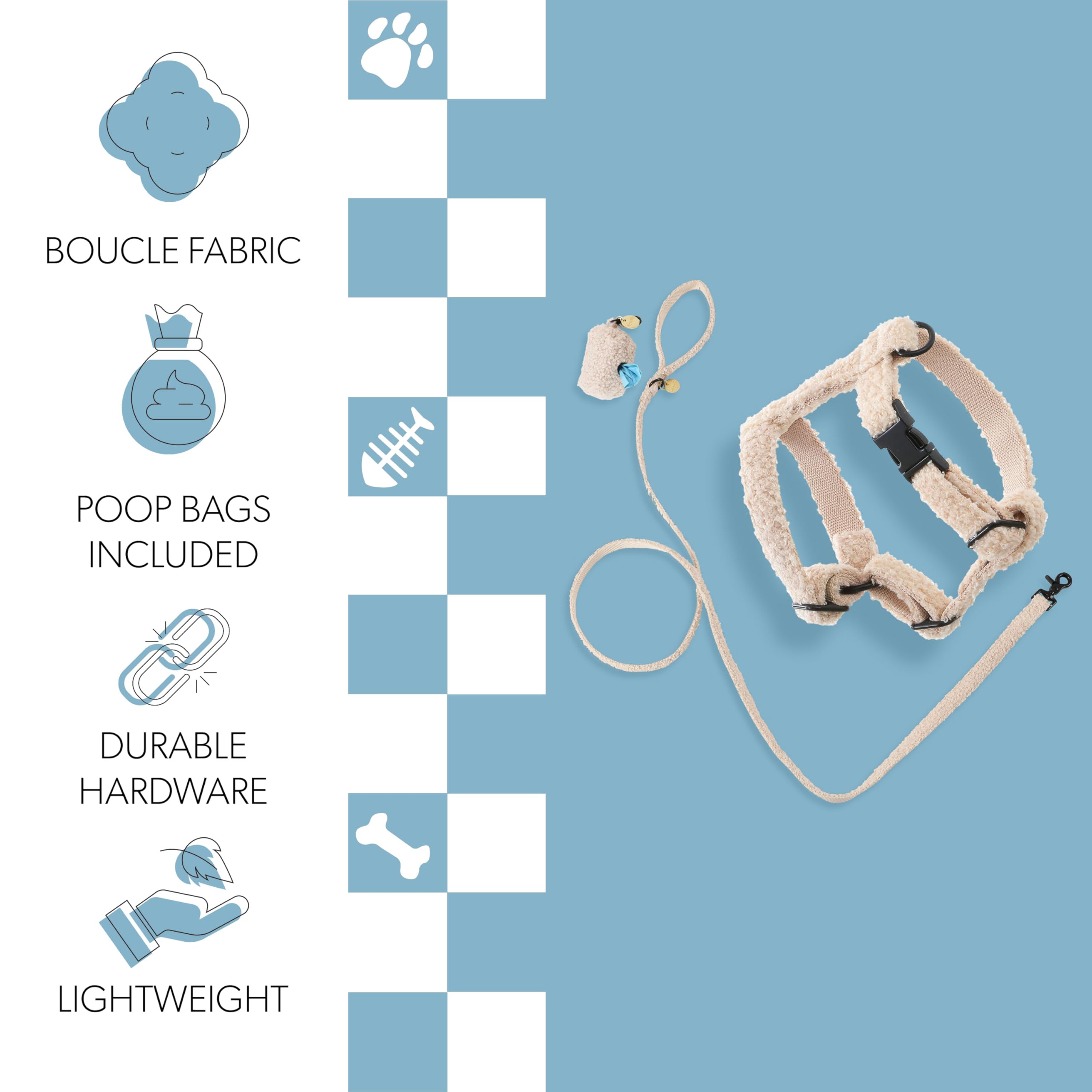 Porta-bolsas de desechos THE LICKER STORE WLK1000A-4SET, práctico para salidas
