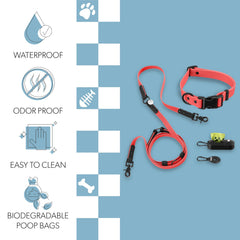 THE LICKER STORE WLK1006M-5SET Luna Large: dispensador de bolsas para limpieza rápida