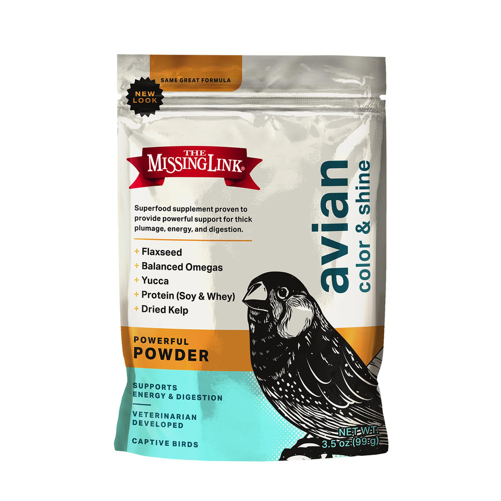 The Missing Link aves presentación tres punto cinco onzas polvo para uso diario