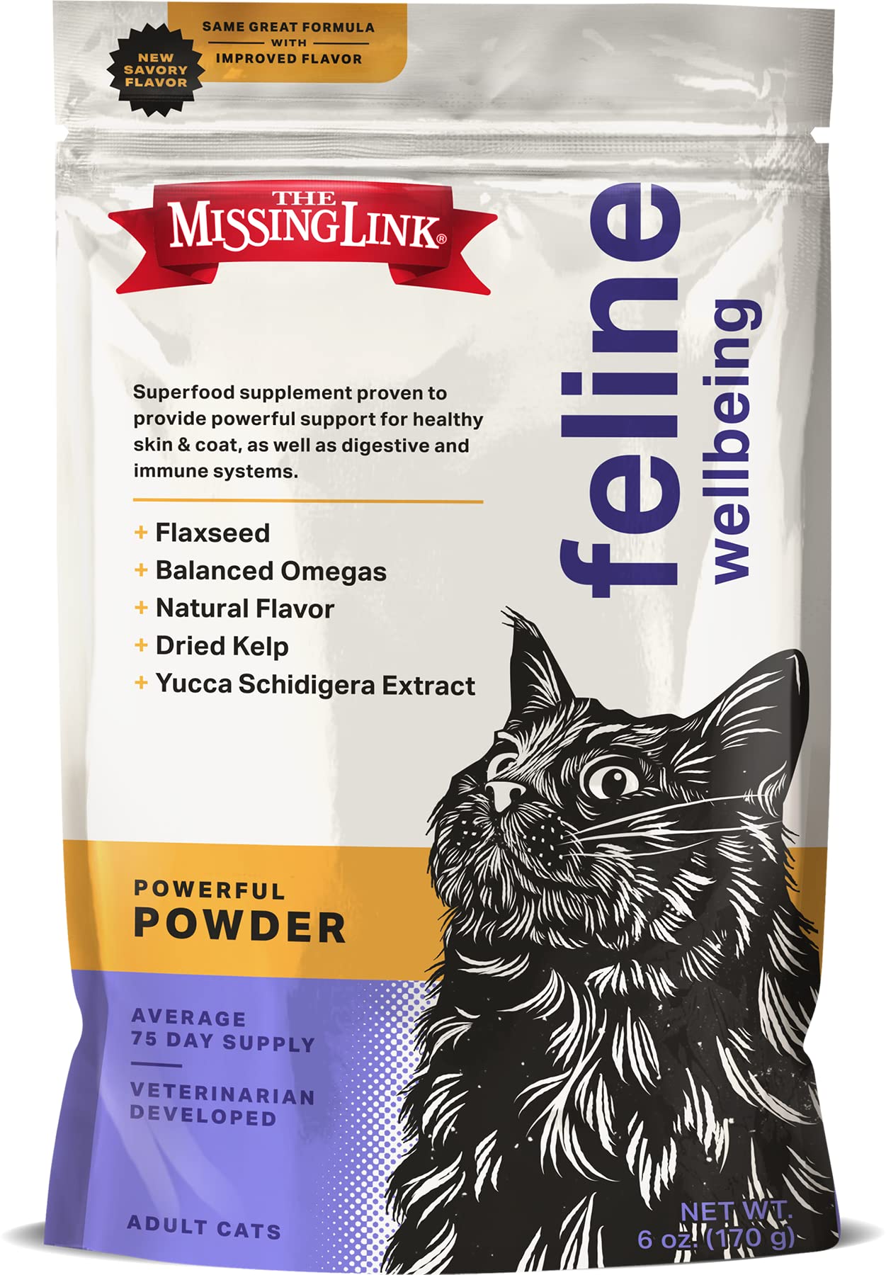 The Missing Link Gato: fabricado en EE. UU. con ingredientes de calidad.