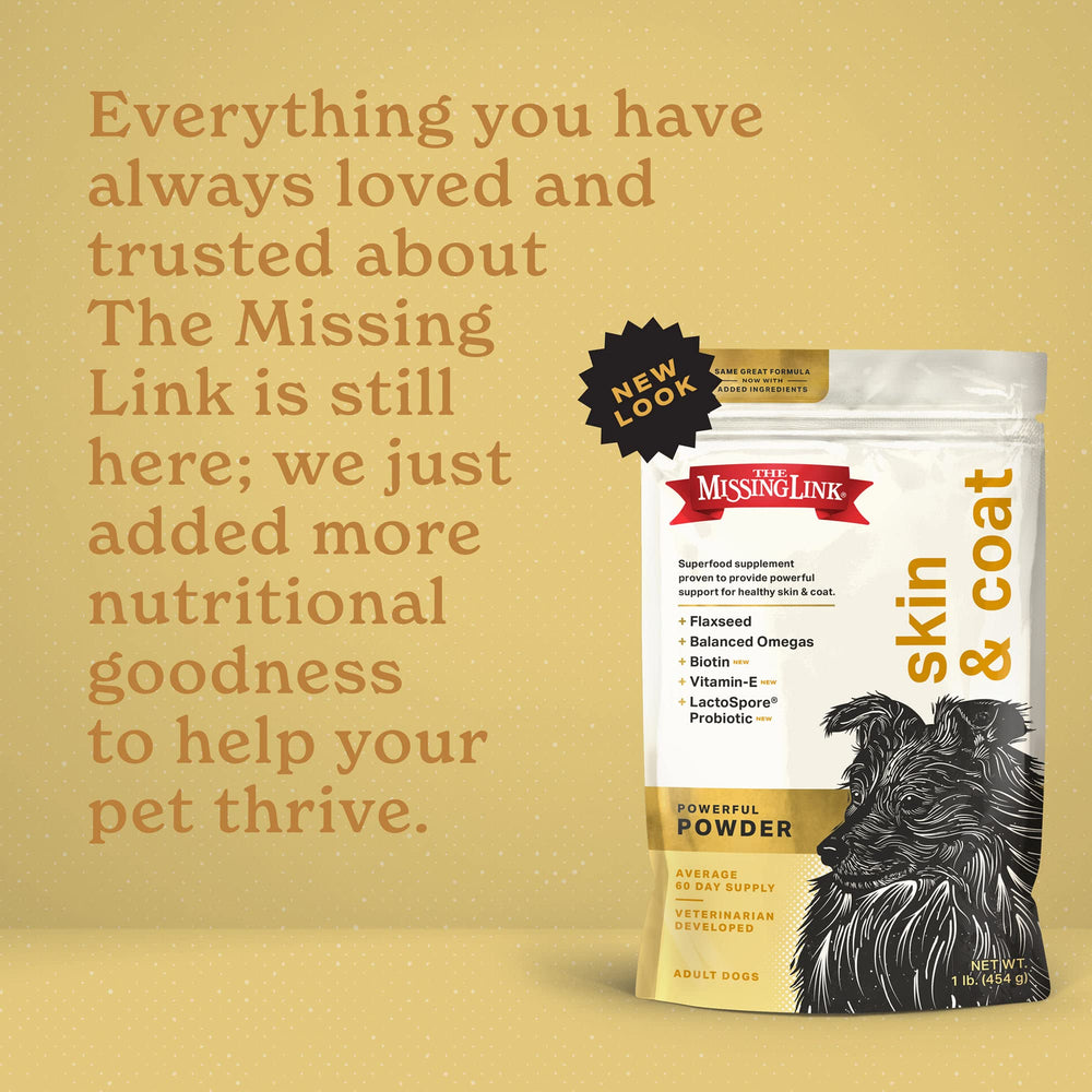 The Missing Link Omega-3-6 para pelaje saludable