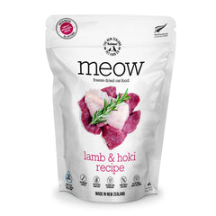 The New Zealand Natural Pet Food Co. Meow: bocado tierno y sabroso para la comida diaria.