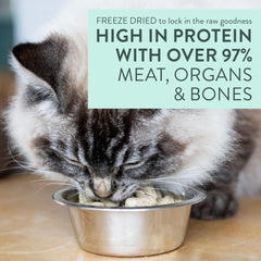 The New Zealand Natural Pet Food Co. Meow: opción versátil para comida, topper o snack
