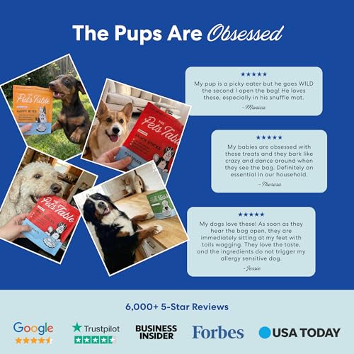 The Pets Table Premios para perros cordero adecuado para todo tamaño de perro