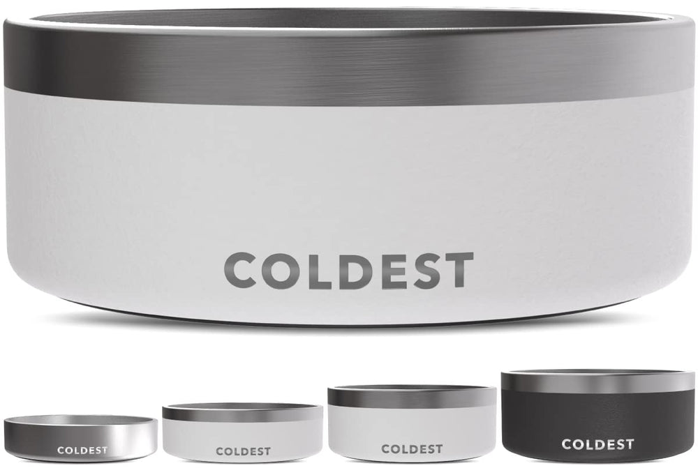 The Coldest Water comedero para perros anticorrosión con base estable