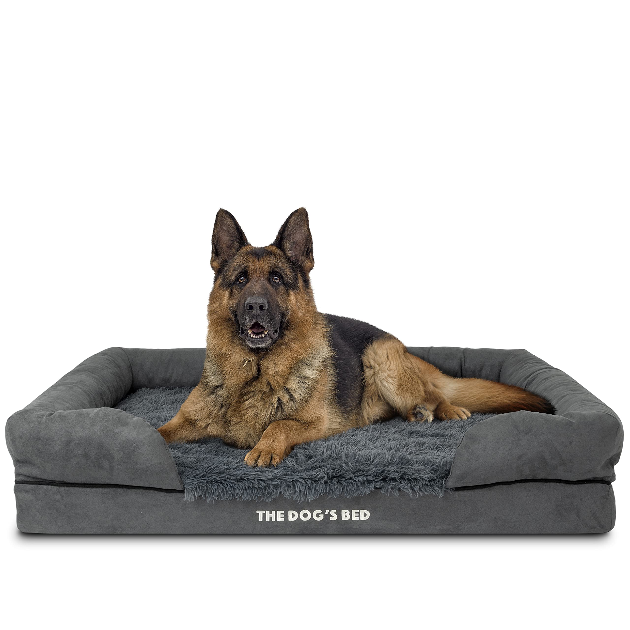 The Dog's Balls cama ortopédica XL con espuma memoria, soporte cómodo.