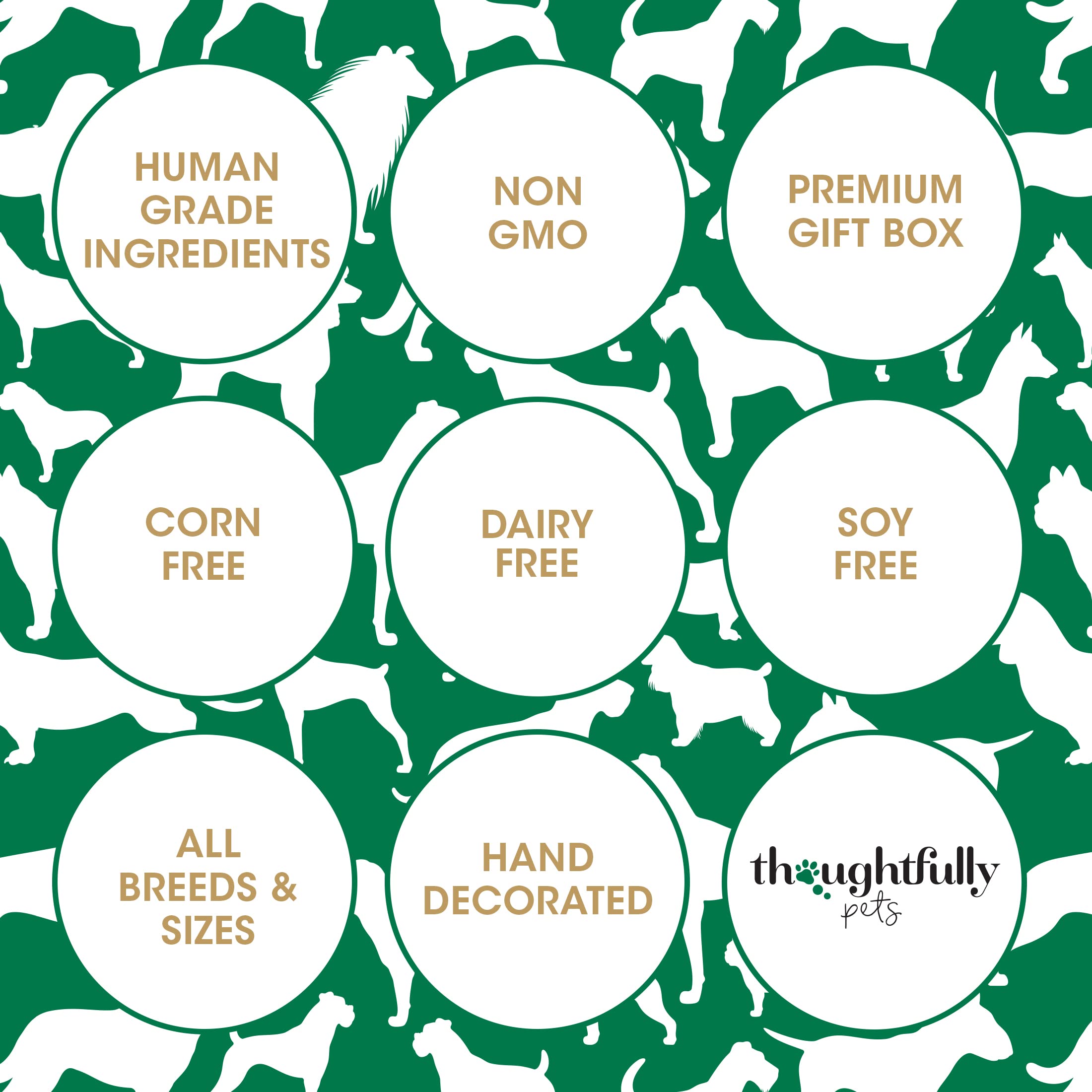 Galletas crujientes Thoughtfully Pets para entrenamiento y recompensa