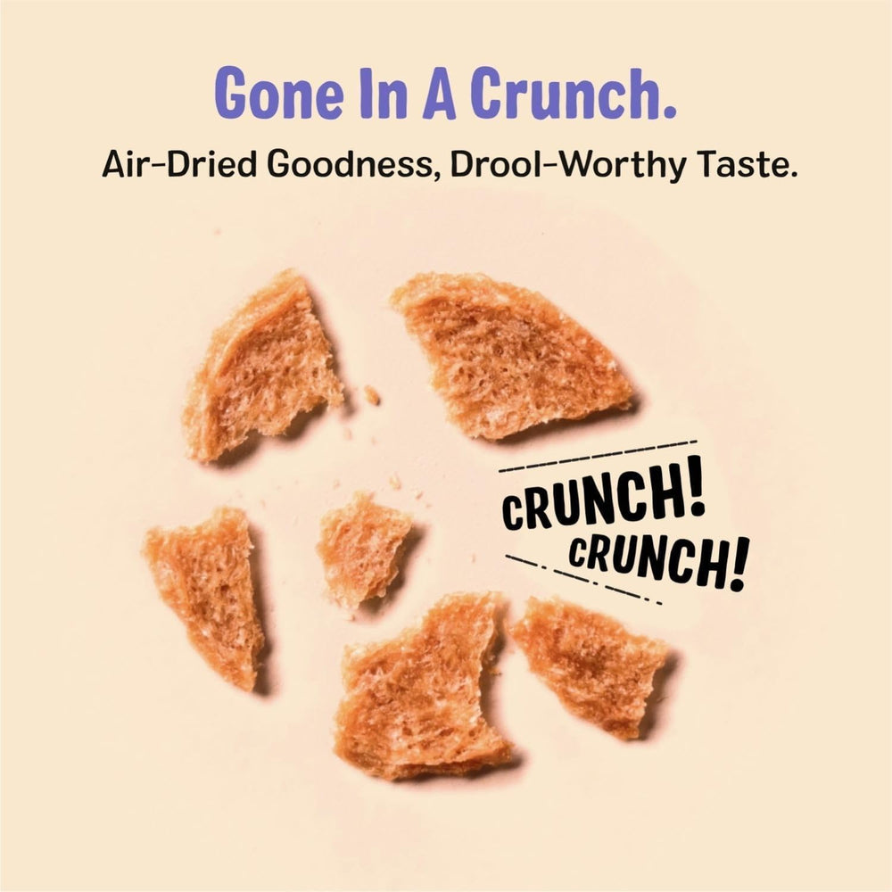 Bark'N Crunch! sin granos, opción limpia para perros sensibles.