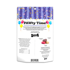 Three Dog Bakery confeti para perros: galletas festivas para cumpleaños.