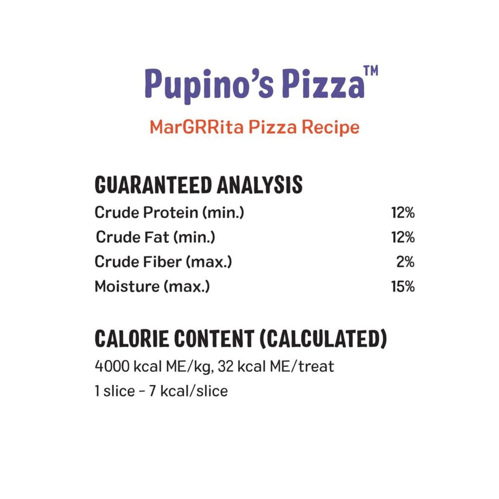 Three Dog Bakery Pupinos Pizza Cookies ideales como snack de entrenamiento o recompensa.