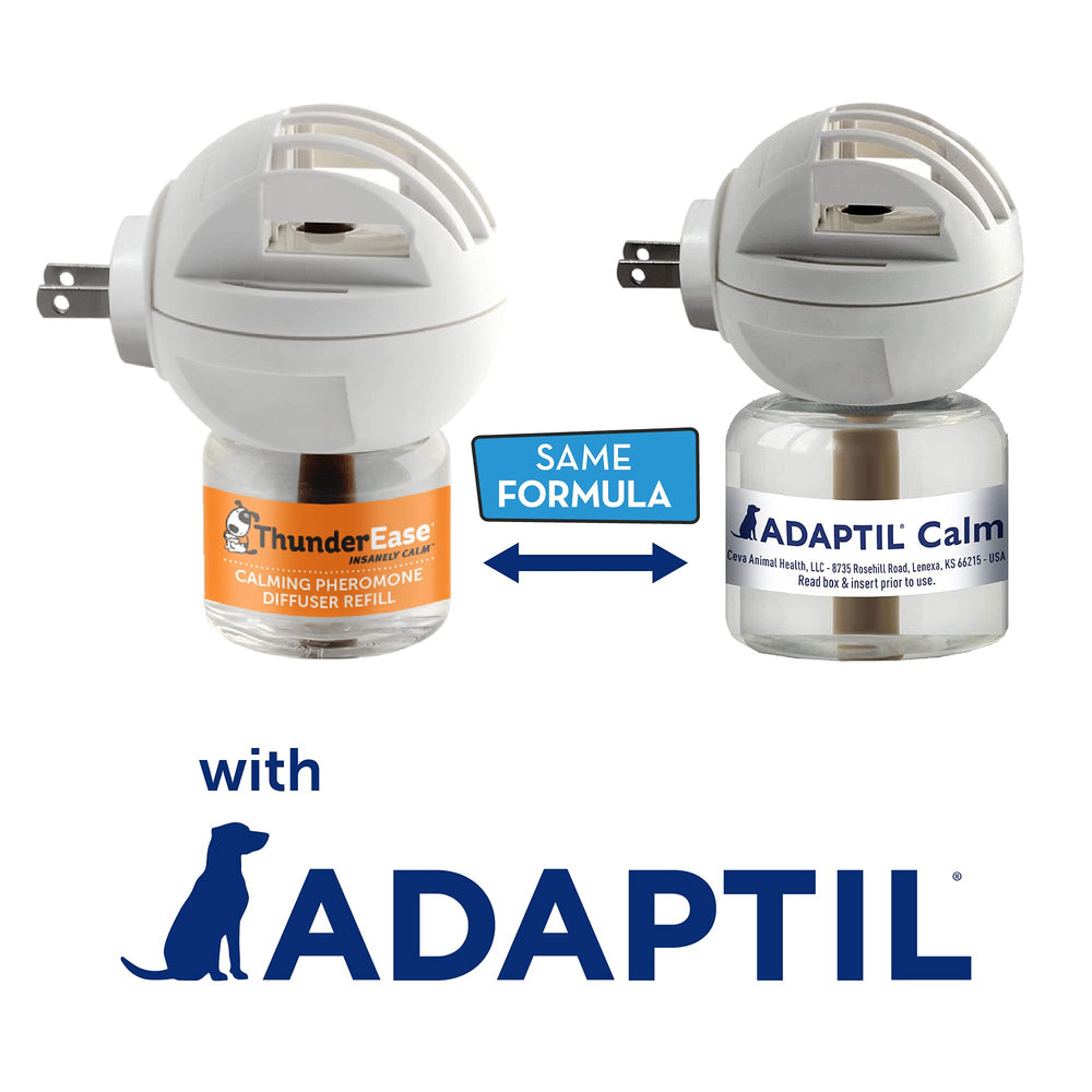 Kit ThunderEase con difusor y recambios para calma continua.
