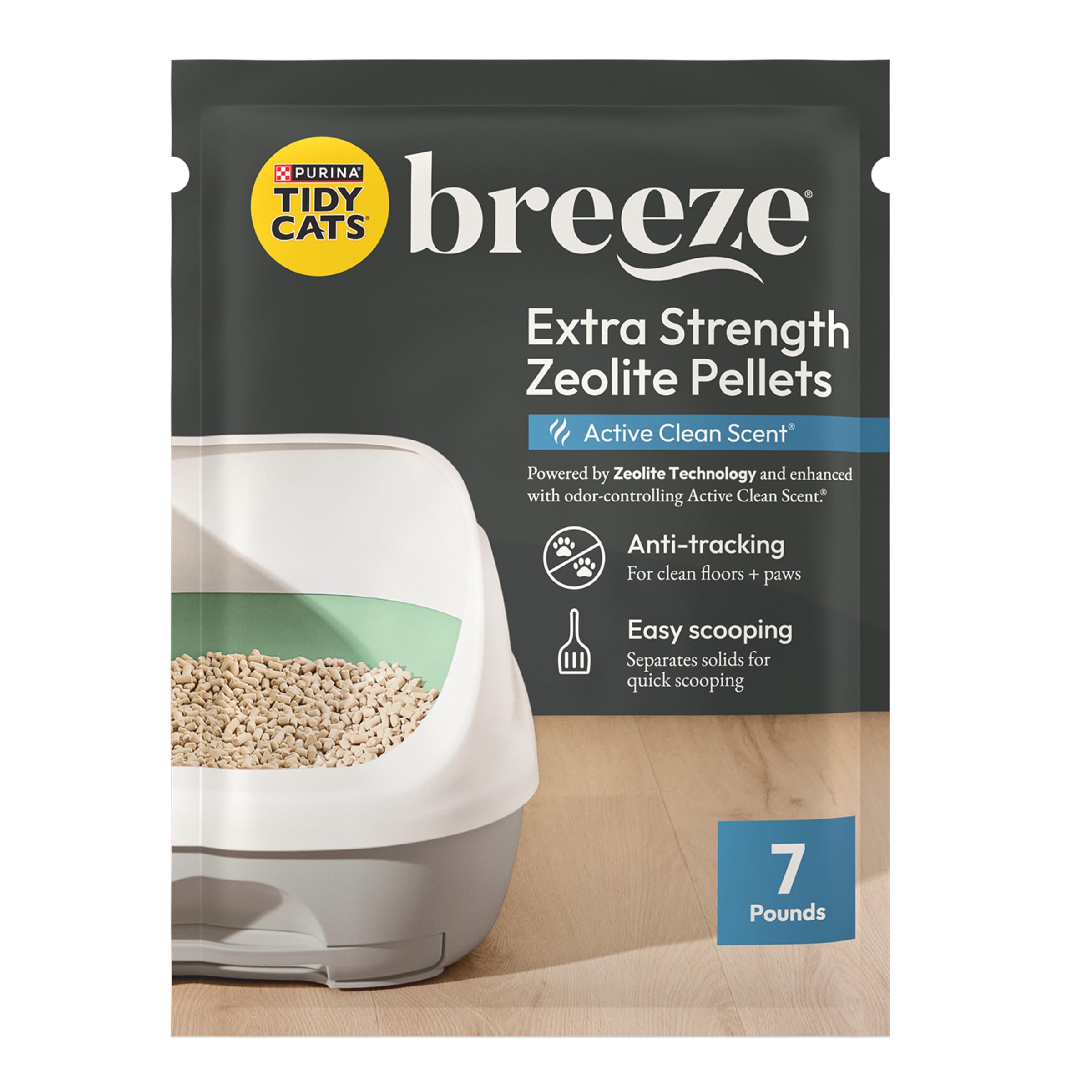 Purina Tidy Cats Breeze: pellets aromatizados que aportan olor agradable y limpieza duradera