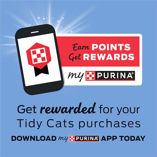 Purina Tidy Cats LightWeight presentación de 6 libras para almacenamiento cómodo.