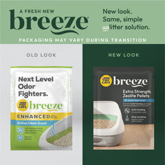 Purina Tidy Cats Breeze: pellets de zeolita para absorber orina y reducir olores.