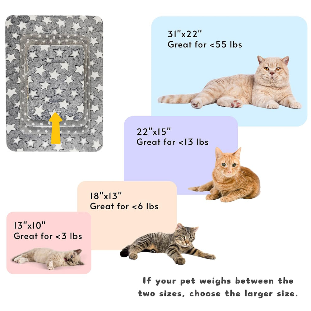 Manta Tierecare para gatos interiores; costuras ocultas protegen garras.