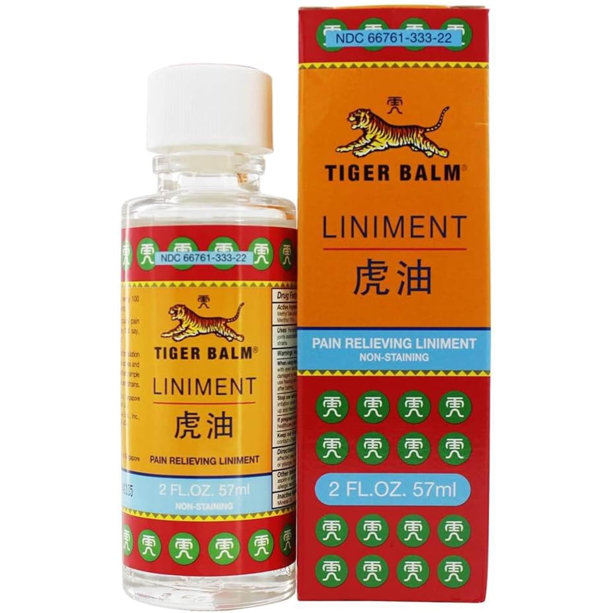 Tiger Balm Linimento, portátil para conjuntos de cuidado personal