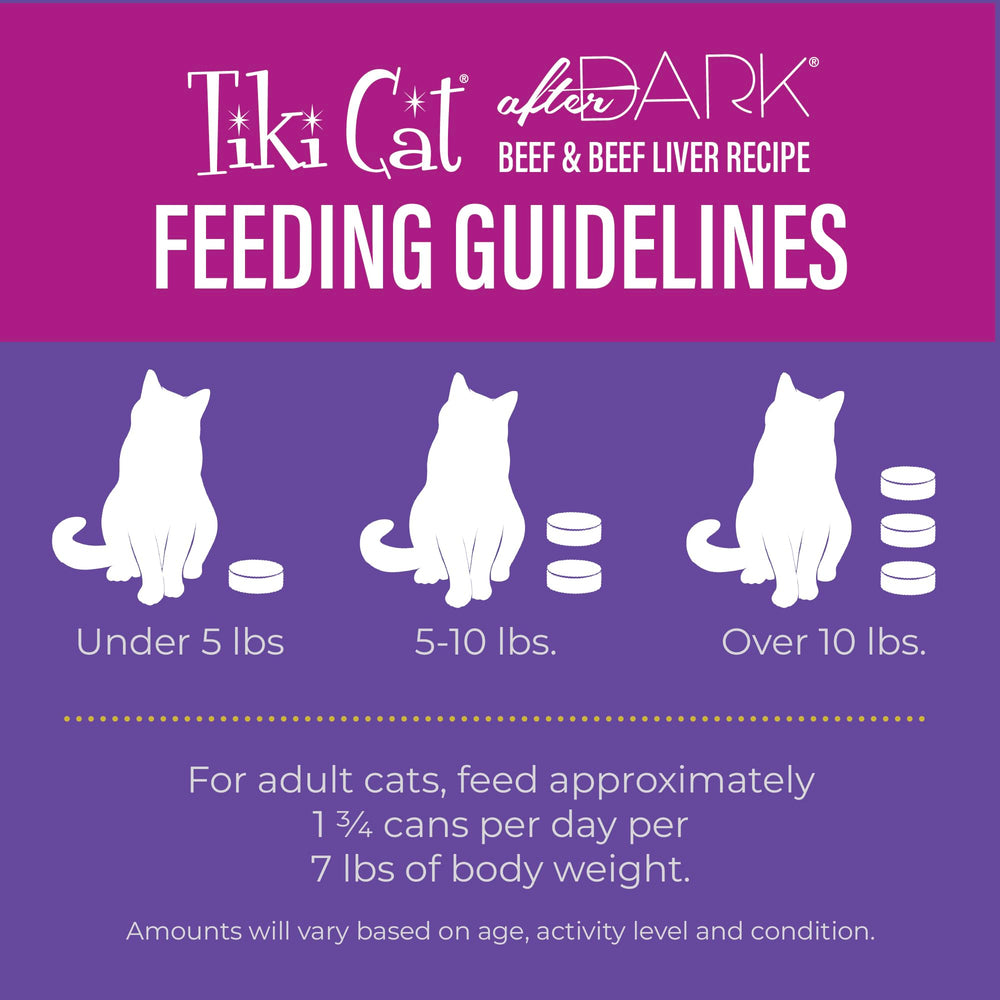 Tiki Cat After Dark Pate, comida húmeda para gatos adultos con proteína de calidad