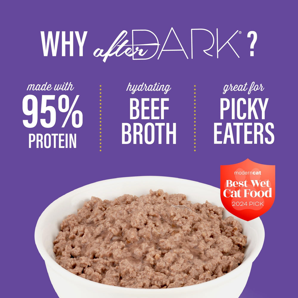 Tiki Cat After Dark Pate, proteína de alta calidad para gatos activos
