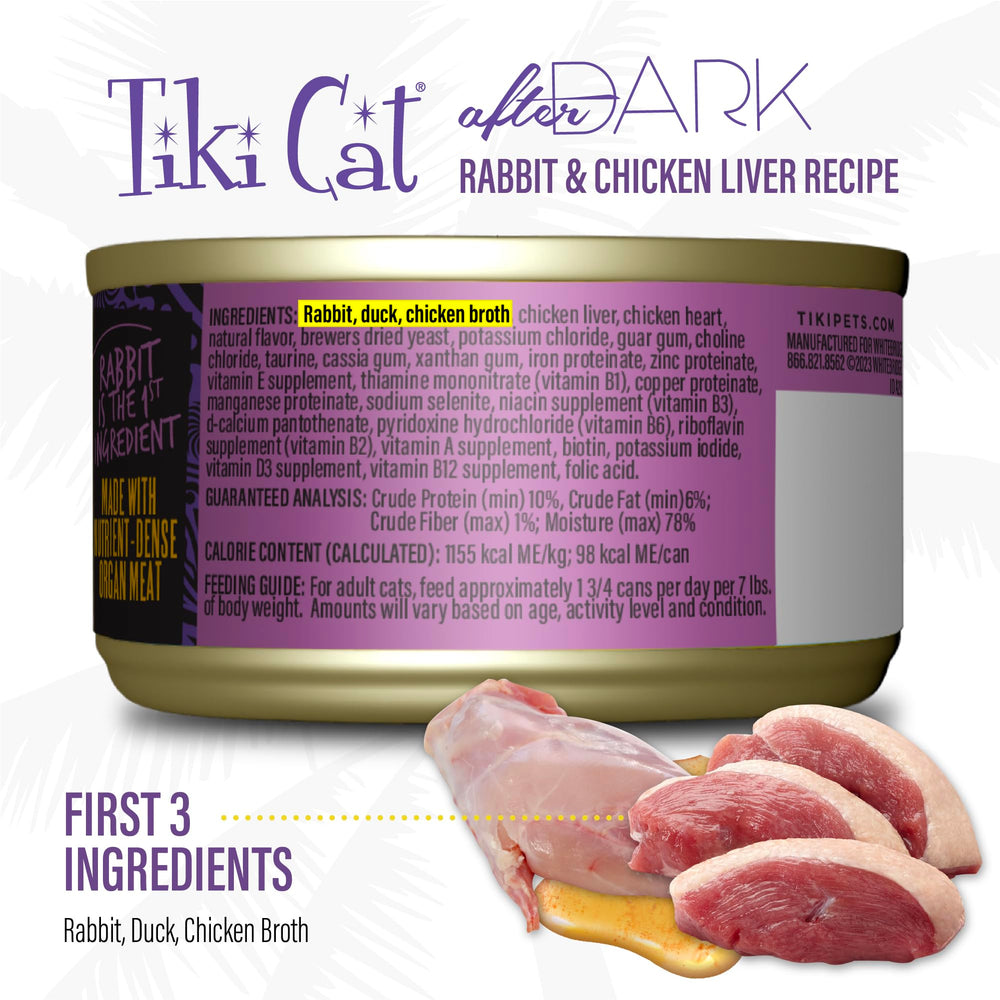 Tiki Cat After Dark: pate sin granos ni aditivos