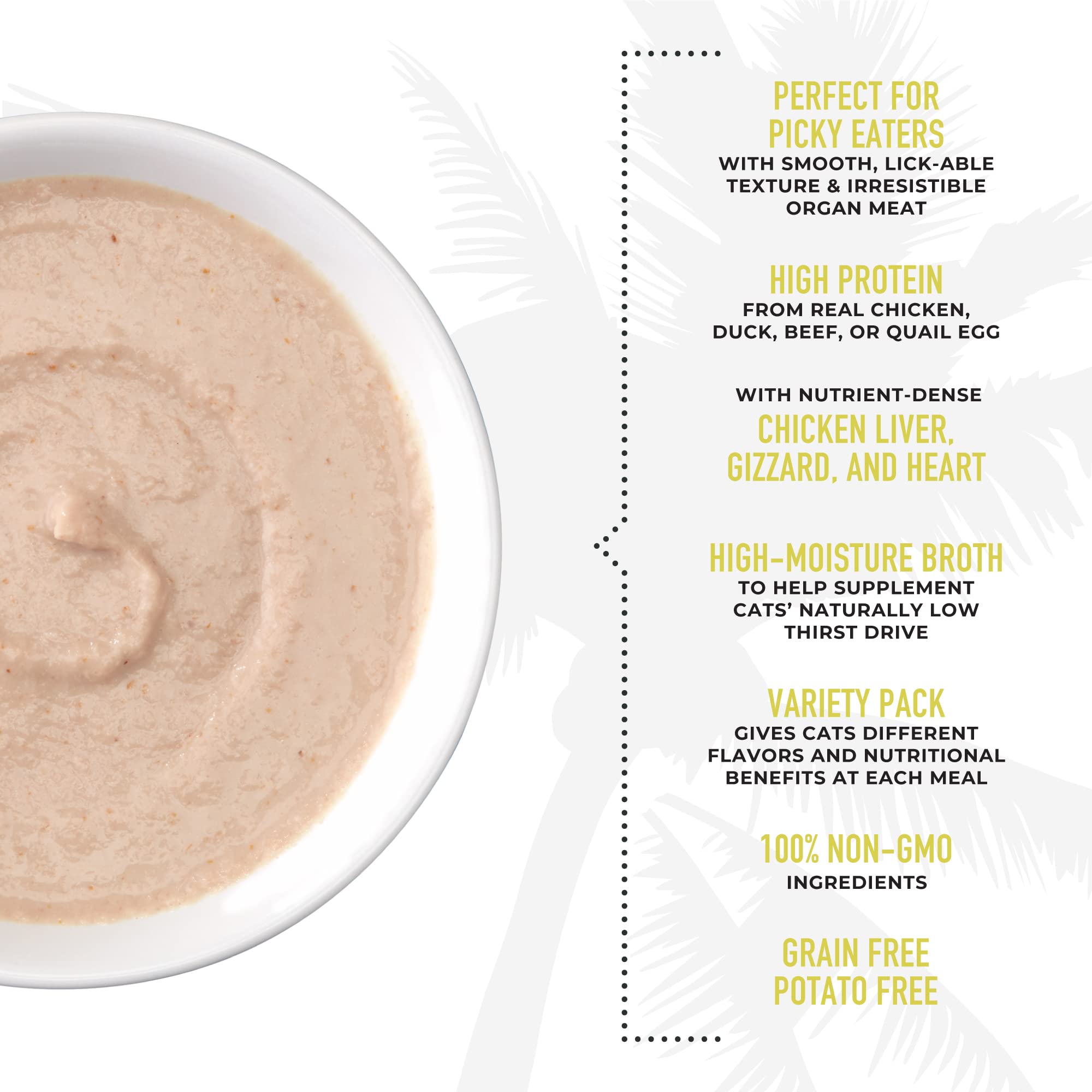 Tiki Cat After Dark Velvet Mousse caldo nutritivo para hidratación
