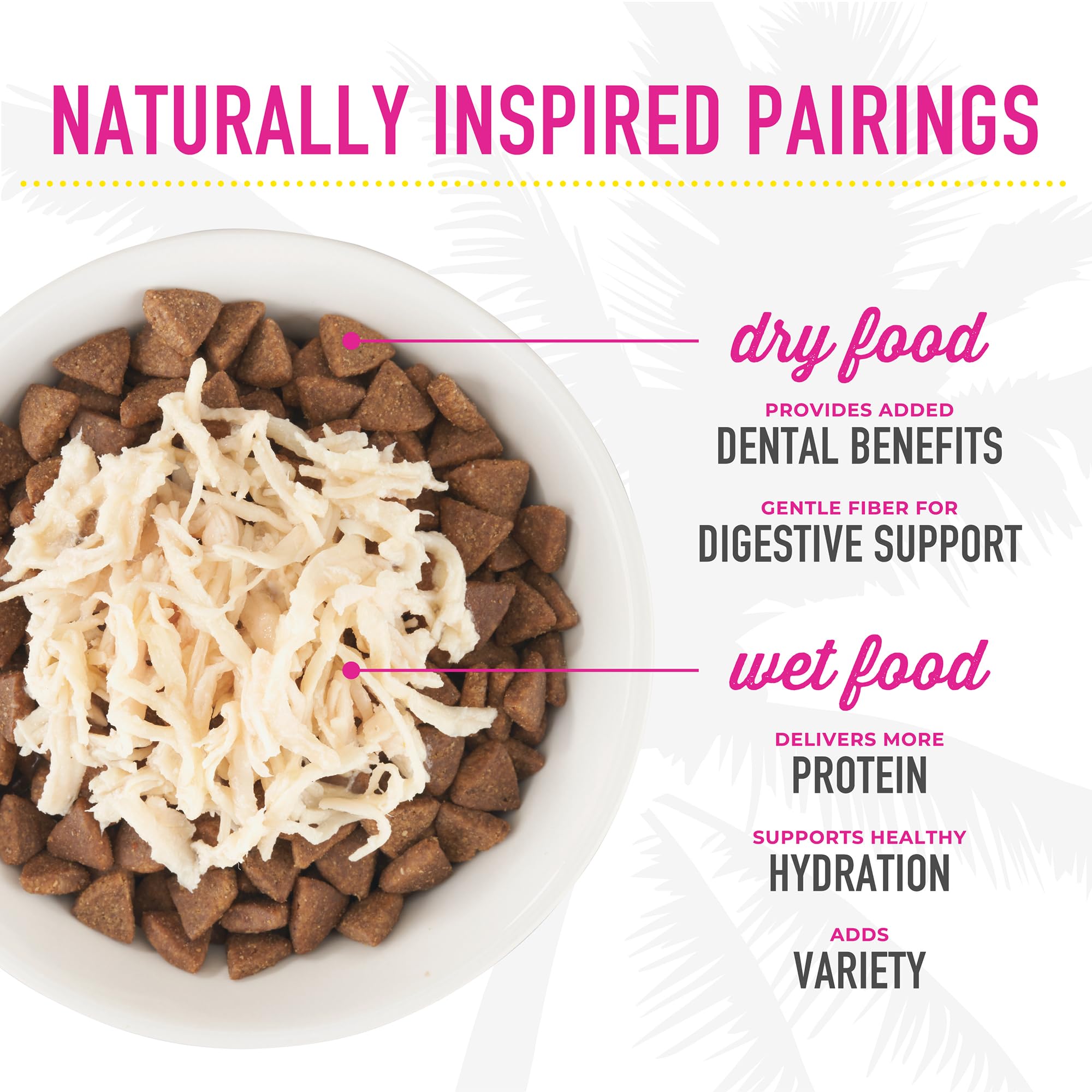 Tiki Cat Aloha Friends: presentación en pack de 8 latas para comodidad.