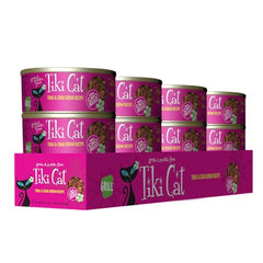 Tiki Cat Grill consome sabroso para hidratar y estimular el consumo.