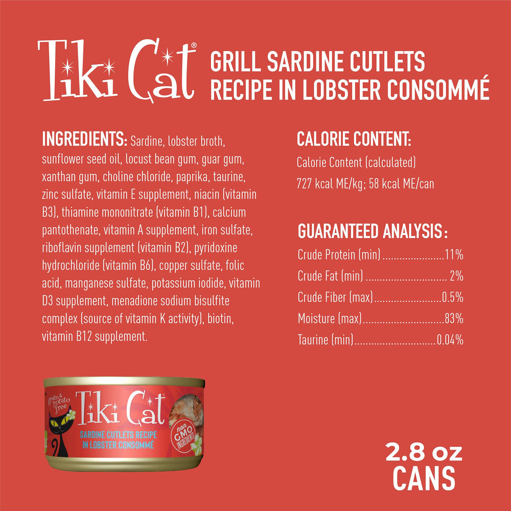 Tiki Cat Grill Proteína Real de Pescado: sabor natural en cada porción.