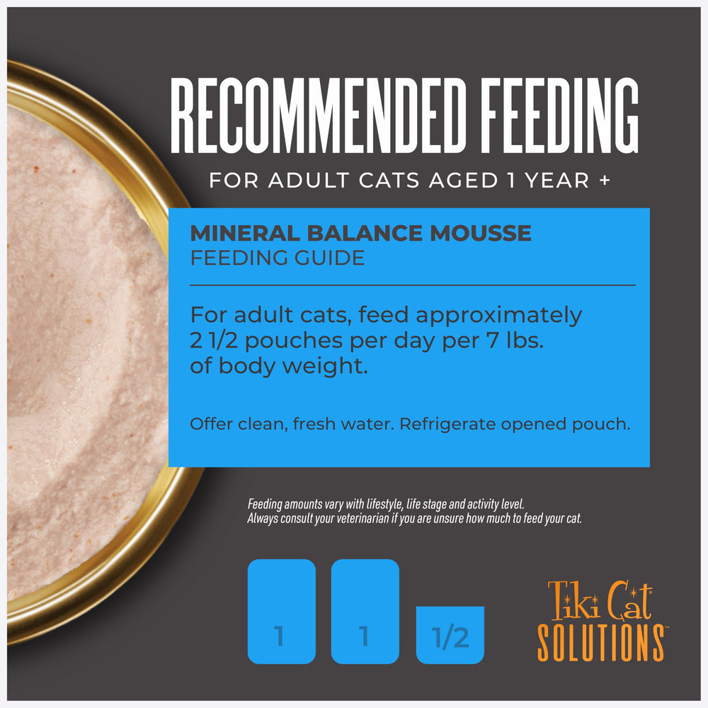 Tiki Cat Solutions Mineral Balance Mousse anima a beber agua.