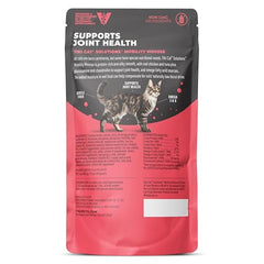 Tiki Cat Solutions Mousse textura suave, fácil de comer para gatos exigentes.