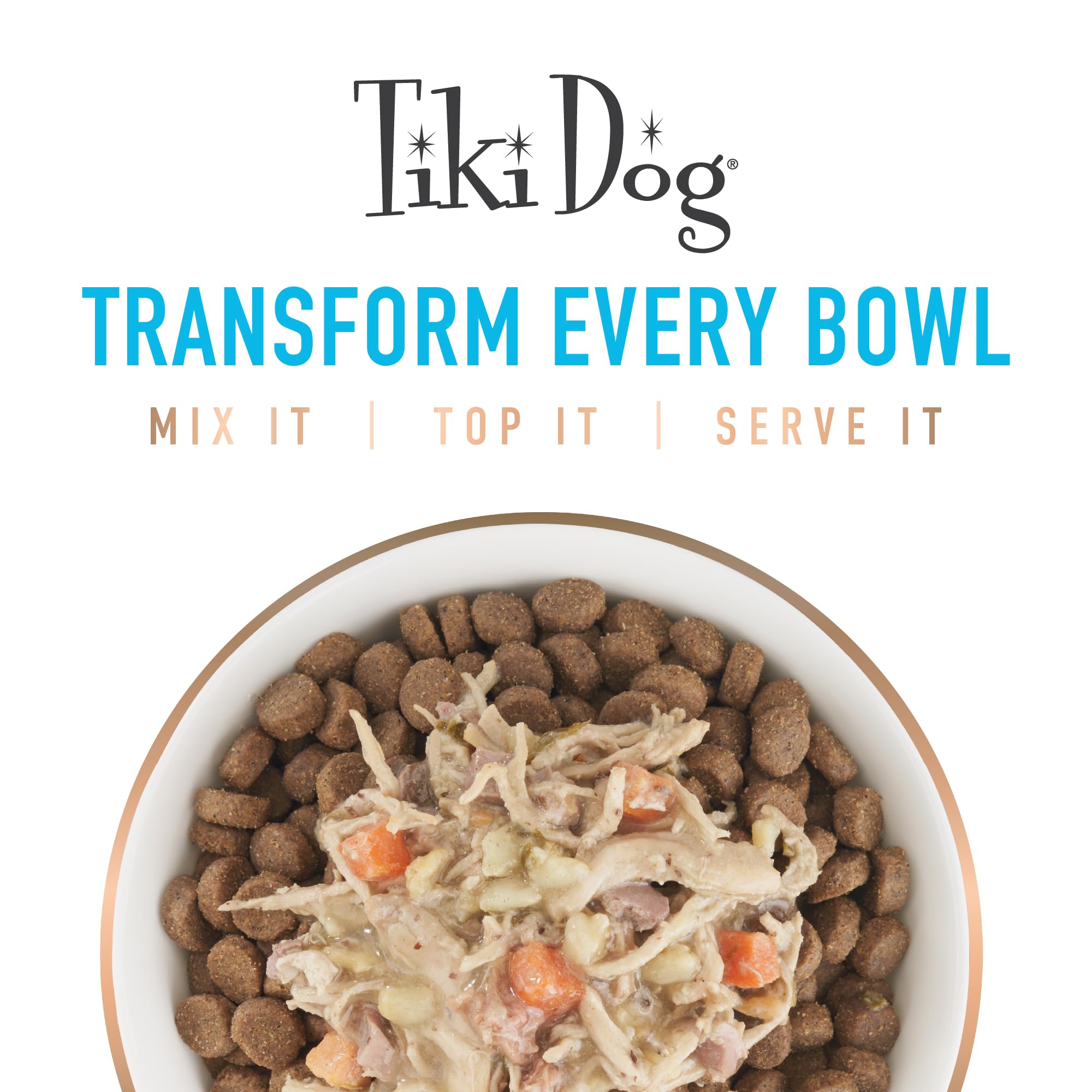 Tiki Dog Nacido Carnívoro para perros de todas las tallas