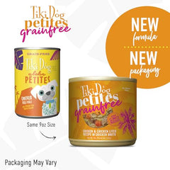 Tiki Dog Petites con hígado, corazón y molleja para nutrición sabrosa