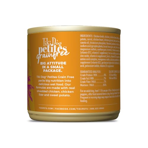 Tiki Dog Petites kale y batata, fuente de vitaminas y antioxidantes