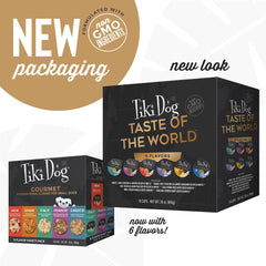 Tiki Dog Sabor del Mundo Paella Española: mezcla aromática para perros activos.