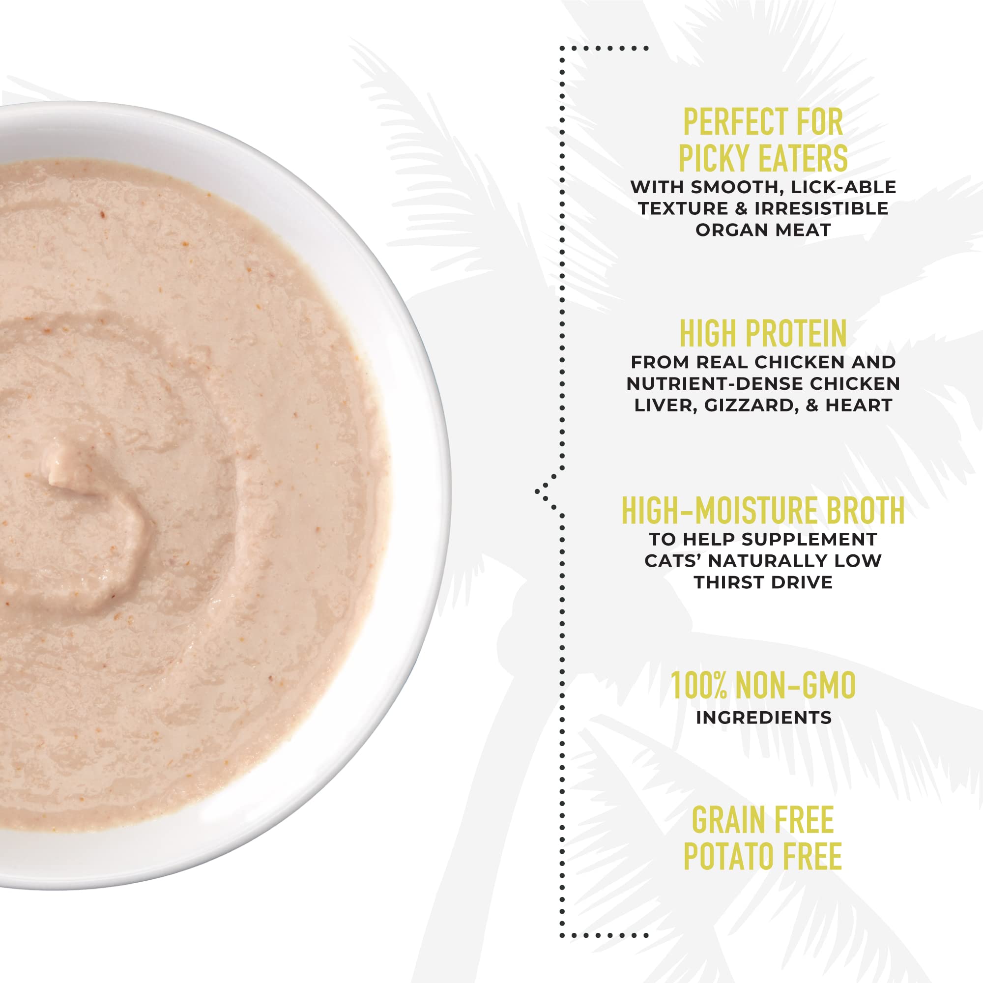 Tiki Pets After Dark Velvet Mousse sin papa para dietas sensibles.