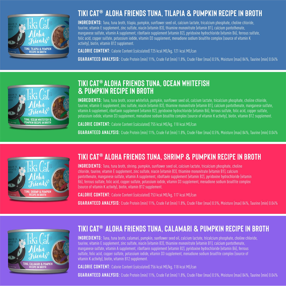 TIKI PETS Aloha Amigos, nutrición-equilibrada, apta para todas las etapas felinas