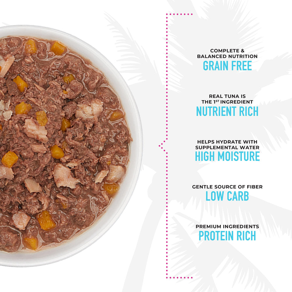 Tiki Pets Aloha Amigos: proteína alta con pescado real para apoyar la vitalidad