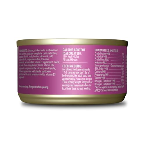Latas de Tiki Pets Baby de 2.4 oz en pack para gatitos