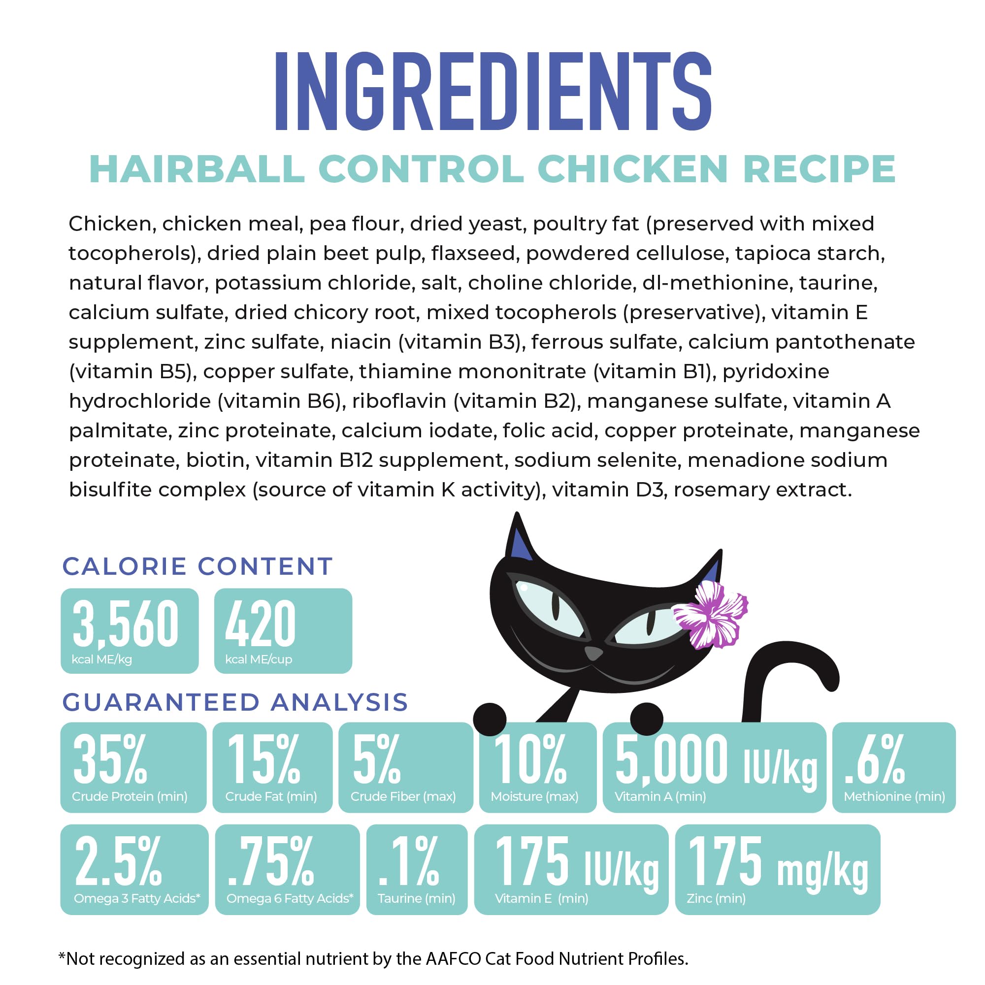 TIKI PETS Carnívoro, 35% proteína garantizada para gatos activos.