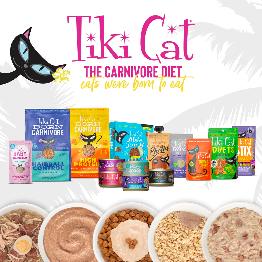 Tiki Cat puré de calabaza para hidratar el alimento seco