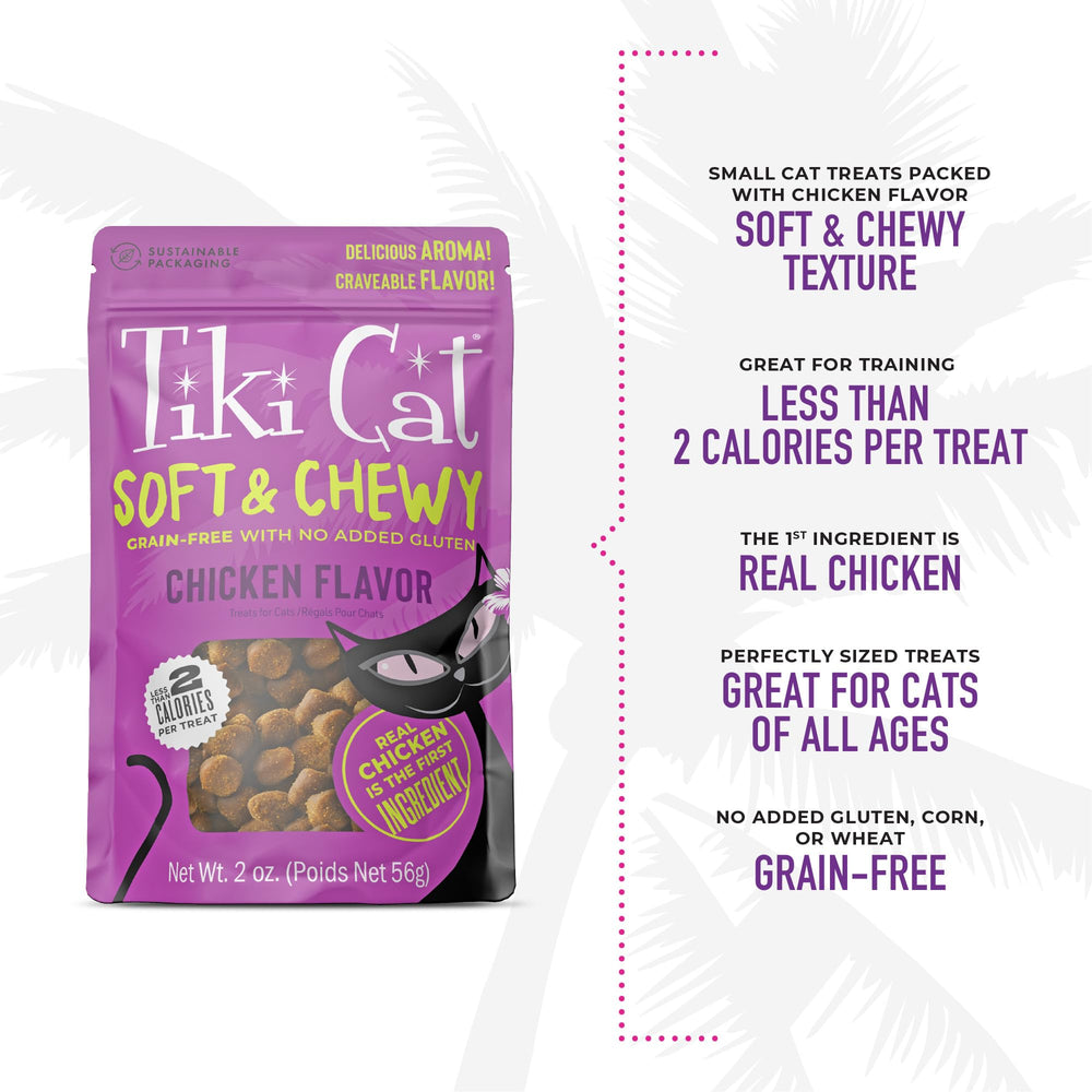 Tiki Pets, pollo natural como ingrediente principal.
